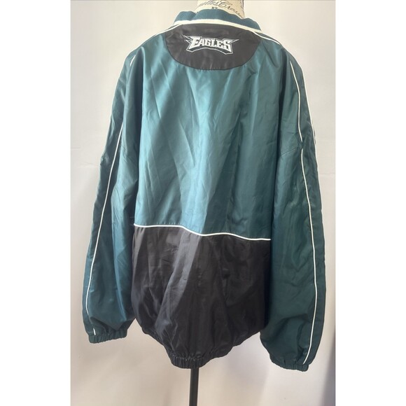 NFL Y2K Philadelphia Eagles Mens Large Windbreaker - Picture 3 of 7